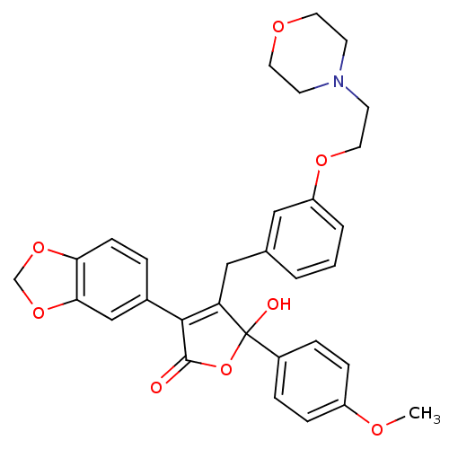 Chemical structure of BindingDB Monomer ID 50077942