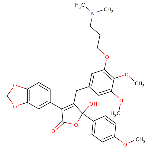 Chemical structure of BindingDB Monomer ID 50077943