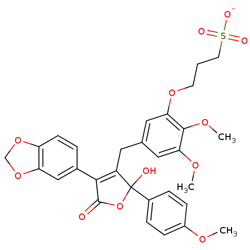 Chemical structure of BindingDB Monomer ID 50077944