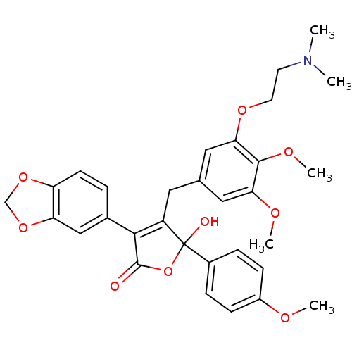 Chemical structure of BindingDB Monomer ID 50077945
