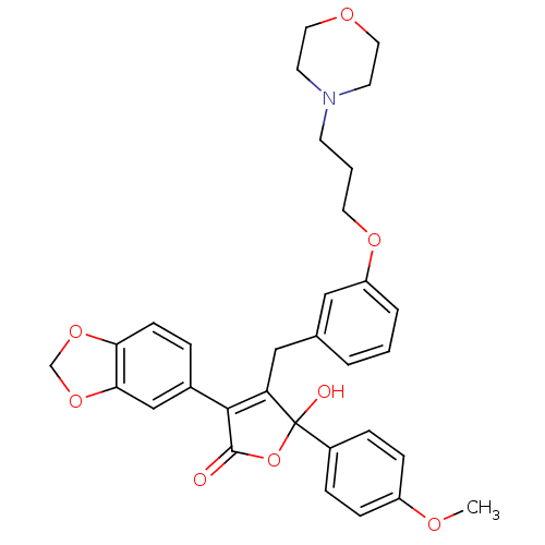 Chemical structure of BindingDB Monomer ID 50077947