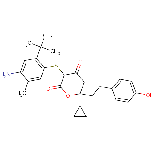 Chemical structure of BindingDB Monomer ID 50078084