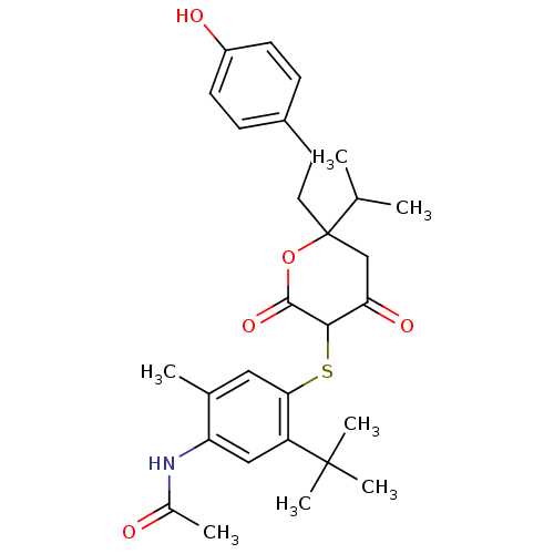 Chemical structure of BindingDB Monomer ID 50078086