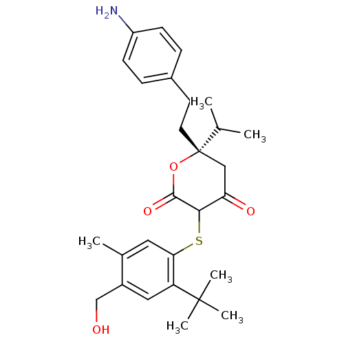 Chemical structure of BindingDB Monomer ID 50078087