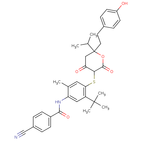 Chemical structure of BindingDB Monomer ID 50078093