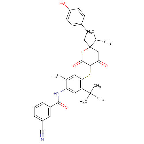 Chemical structure of BindingDB Monomer ID 50078101