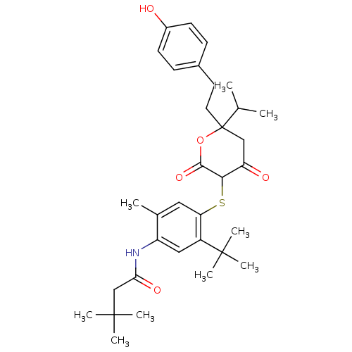 Chemical structure of BindingDB Monomer ID 50078102