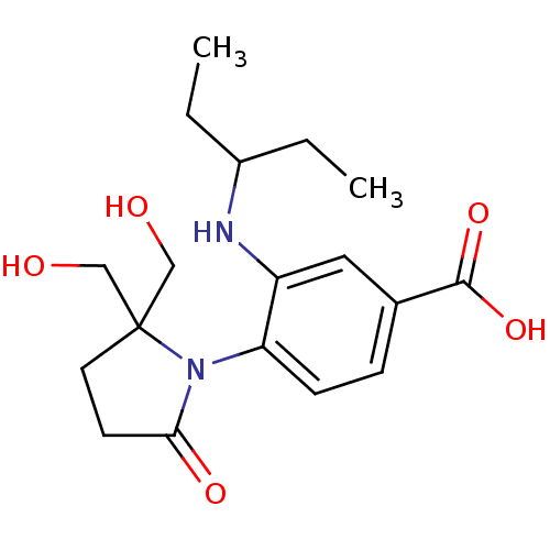 Chemical structure of BindingDB Monomer ID 50078329