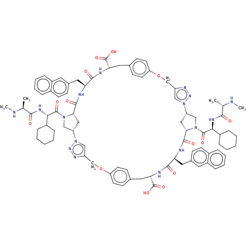 Chemical structure of BindingDB Monomer ID 50078354