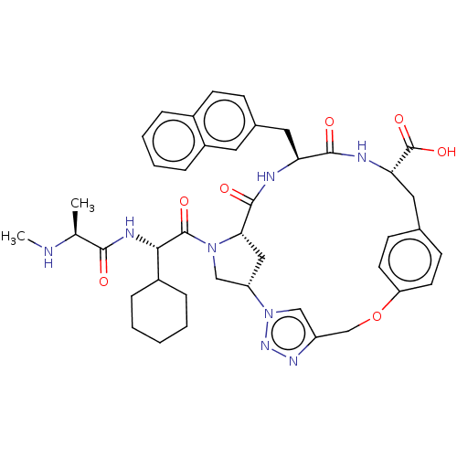 Chemical structure of BindingDB Monomer ID 50078365