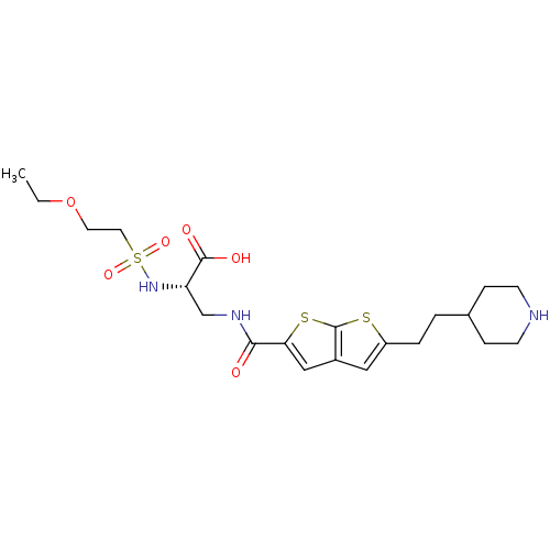 Chemical structure of BindingDB Monomer ID 50078436