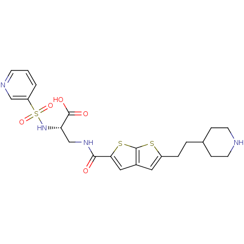 Chemical structure of BindingDB Monomer ID 50078437
