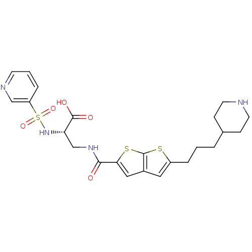 Chemical structure of BindingDB Monomer ID 50078447