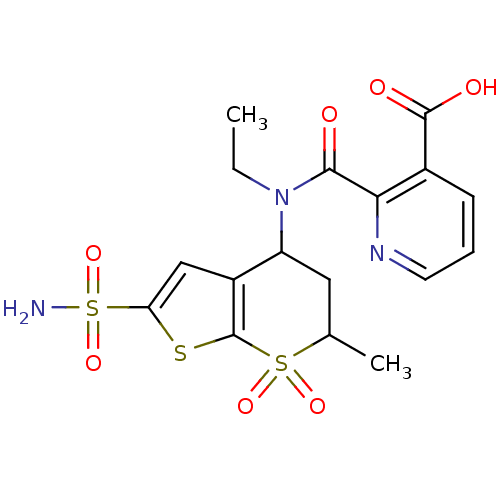 Chemical structure of BindingDB Monomer ID 50079056