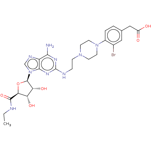 Chemical structure of BindingDB Monomer ID 50079320