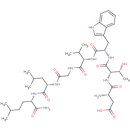 Chemical structure of BindingDB Monomer ID 50079407