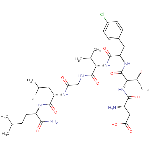Chemical structure of BindingDB Monomer ID 50079410