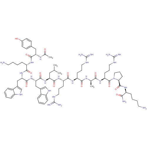 Chemical structure of BindingDB Monomer ID 50079415