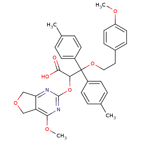 Chemical structure of BindingDB Monomer ID 50079420