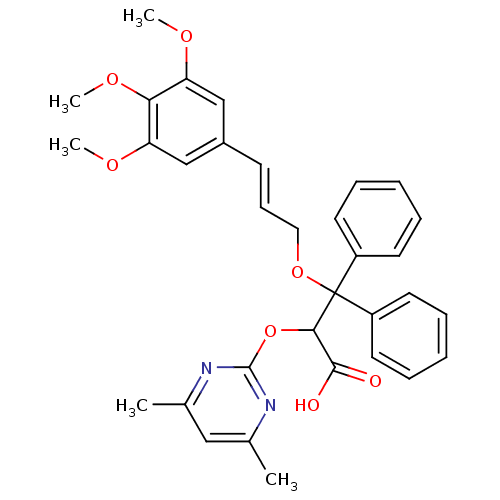 Chemical structure of BindingDB Monomer ID 50079422