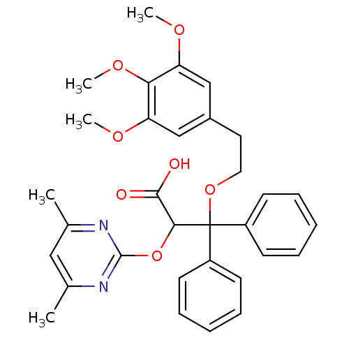 Chemical structure of BindingDB Monomer ID 50079426