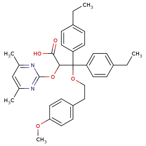 Chemical structure of BindingDB Monomer ID 50079434