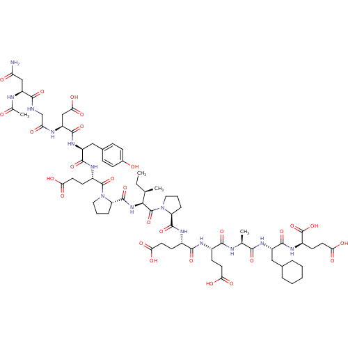 Chemical structure of BindingDB Monomer ID 50079484