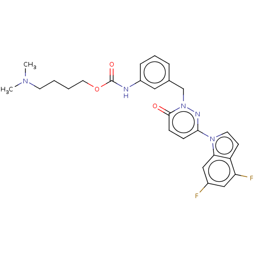 Chemical structure of BindingDB Monomer ID 50079574