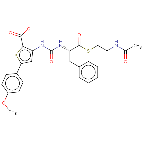 Chemical structure of BindingDB Monomer ID 50079640