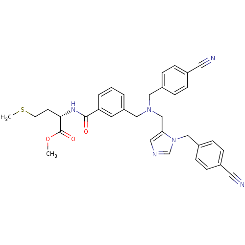 Chemical structure of BindingDB Monomer ID 50079661