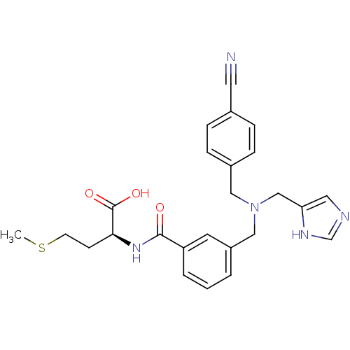 Chemical structure of BindingDB Monomer ID 50079664