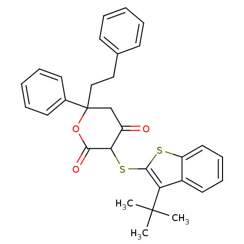 Chemical structure of BindingDB Monomer ID 50079704