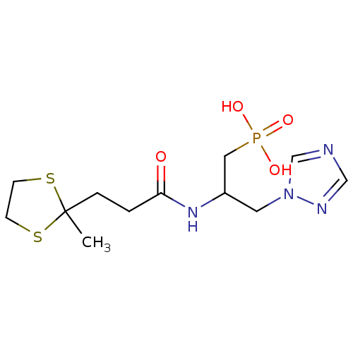 Chemical structure of BindingDB Monomer ID 50079741