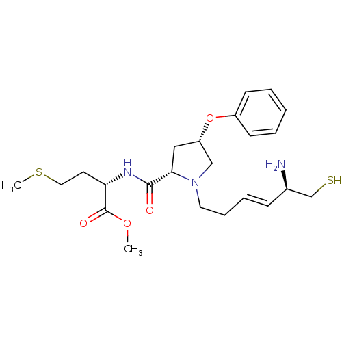 Chemical structure of BindingDB Monomer ID 50079785