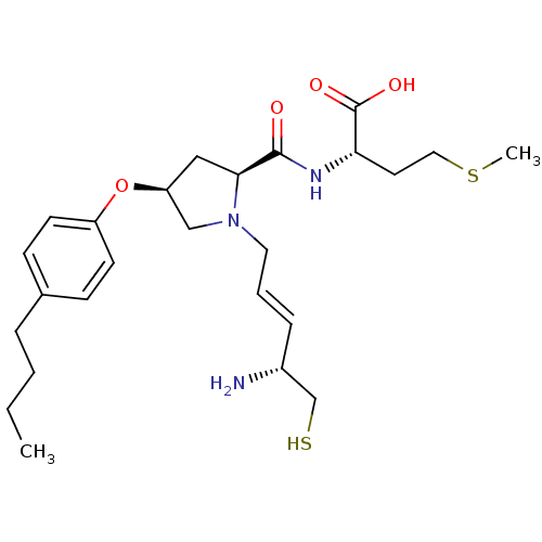 Chemical structure of BindingDB Monomer ID 50079792