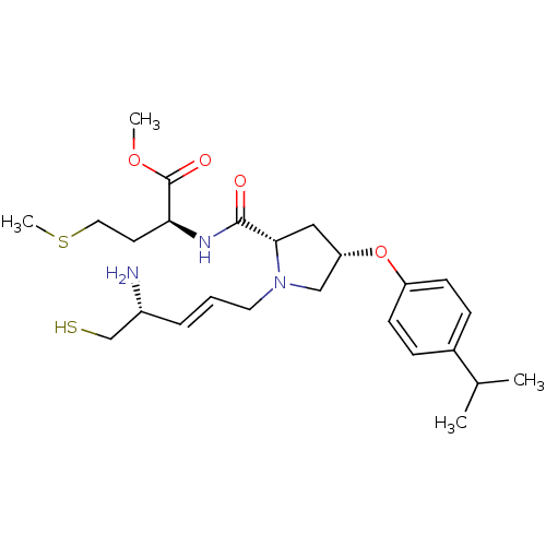 Chemical structure of BindingDB Monomer ID 50079802