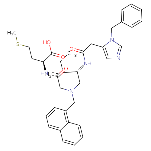 Chemical structure of BindingDB Monomer ID 50079956