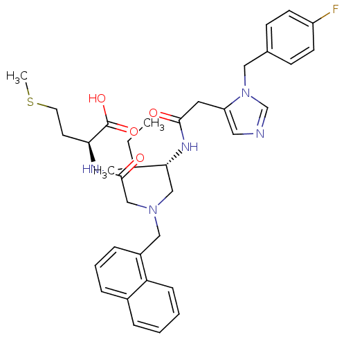 Chemical structure of BindingDB Monomer ID 50079971