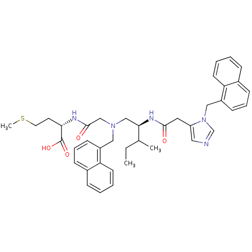 Chemical structure of BindingDB Monomer ID 50079974