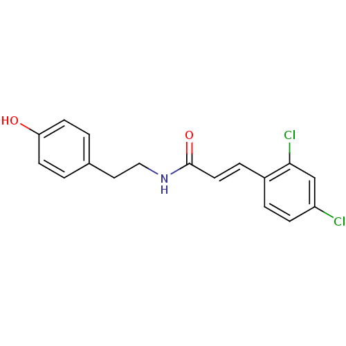 Chemical structure of BindingDB Monomer ID 50080023