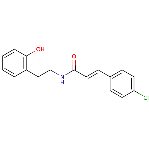 Chemical structure of BindingDB Monomer ID 50080026