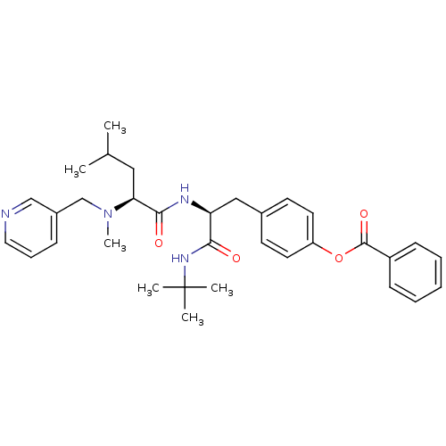 Chemical structure of BindingDB Monomer ID 50080045