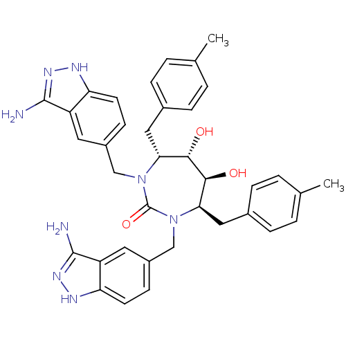 Chemical structure of BindingDB Monomer ID 50080110