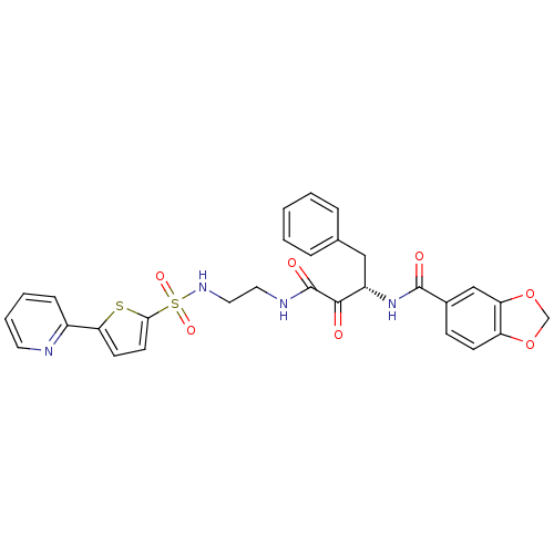 Chemical structure of BindingDB Monomer ID 50080214