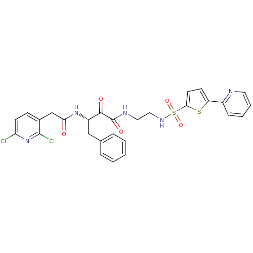 Chemical structure of BindingDB Monomer ID 50080219