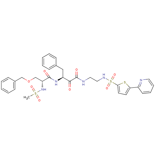 Chemical structure of BindingDB Monomer ID 50080220