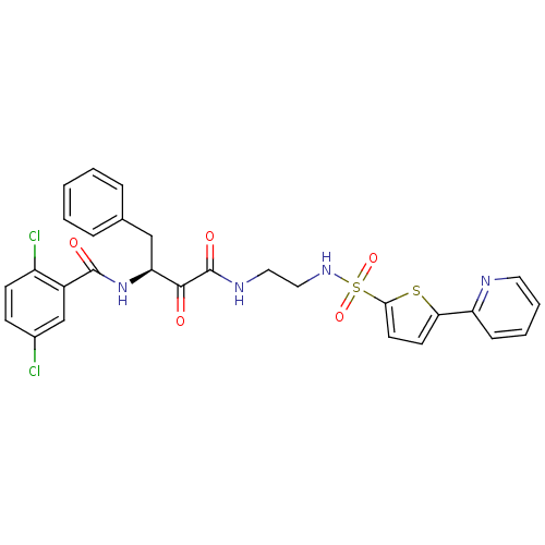 Chemical structure of BindingDB Monomer ID 50080221