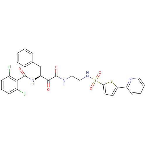 Chemical structure of BindingDB Monomer ID 50080223