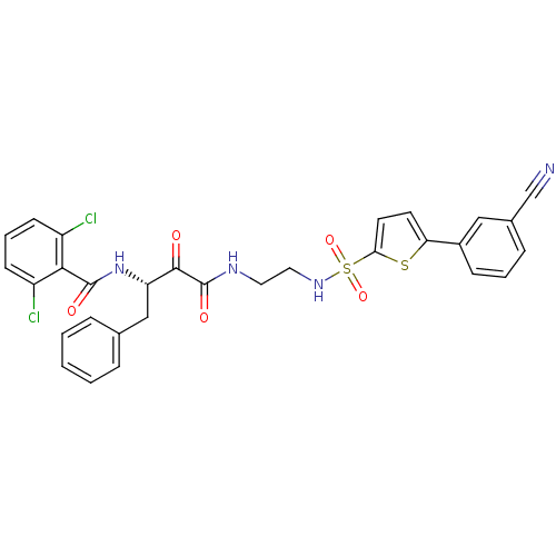 Chemical structure of BindingDB Monomer ID 50080227