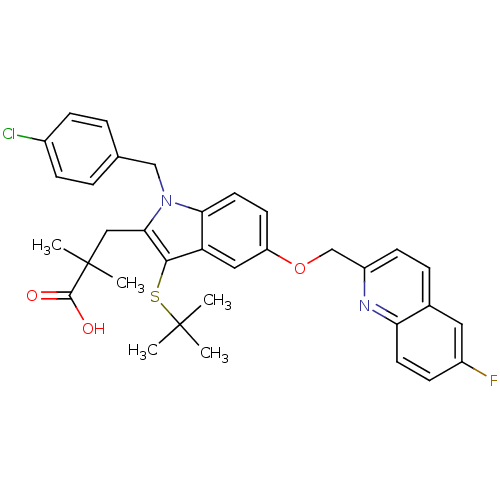 Chemical structure of BindingDB Monomer ID 50080233